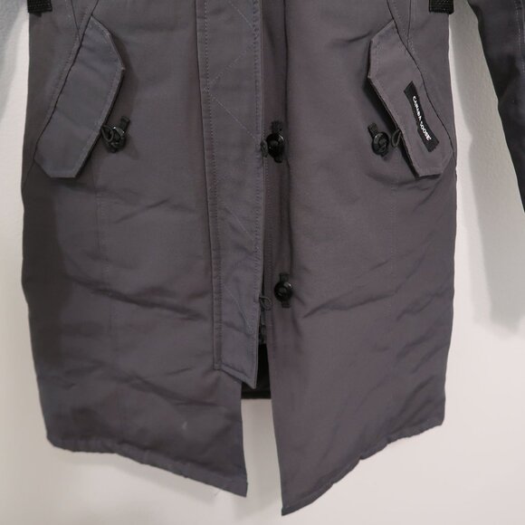 XS Canada Goose Women's Gray Parka Winter Down Kensington Jacket - Picture 4 of 16
